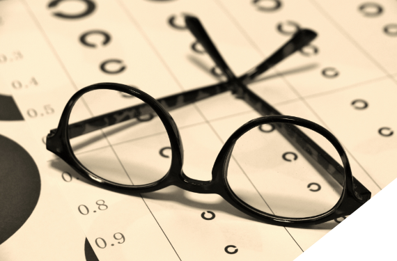 血流観察と視力測定