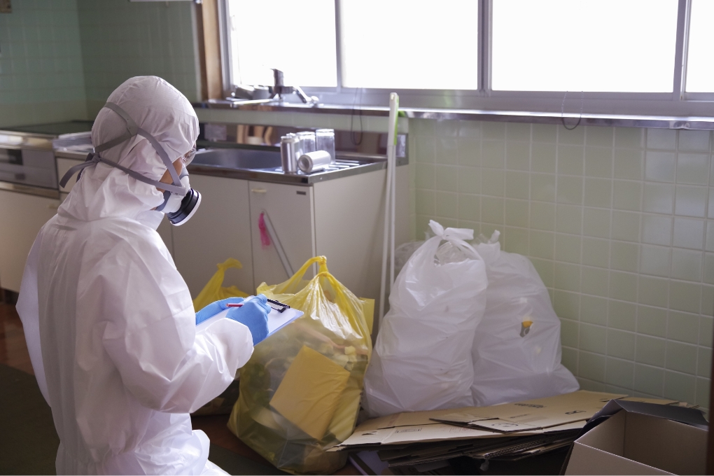 原状回復を見据えた室内清掃